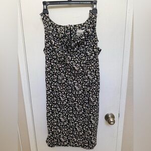 Maurices Black Floral Dress